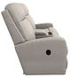 La-Z-Boy® Finley Dove Manual Wall Reclining Loveseat with Console-2
