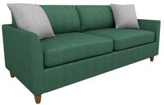 Best® Home Furnishings Customizable Bayment Full Stationary Sofa Sleeper with Honey BirchLegs
