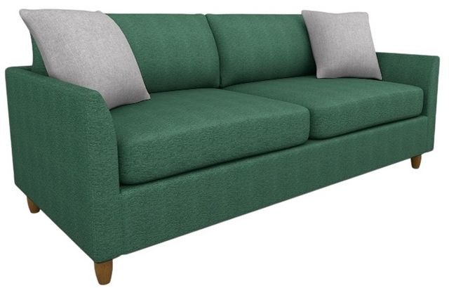 Best® Home Furnishings Customizable Bayment Full Sofa Sleeper with Honey BirchLegs