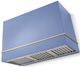 AGA Loge 48" Carnaby Blue Wall Mounted Range Hood with Antique Brass Trim-0