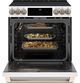Café™ 30" Matte White Slide In Induction Range-2
