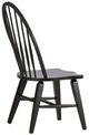 Liberty Furniture Hearthstone Ridge Black Windsor Back Side Chair-3