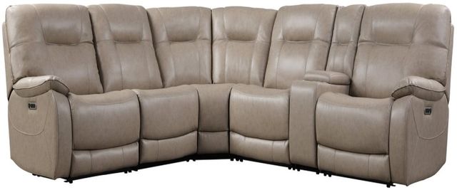 Parker House® Axel 6-Piece Parchment Sectional-0
