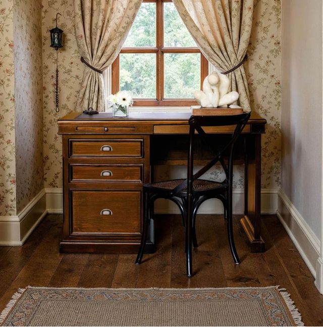 LH Home Lifestyle African Dusk Double Desk -1