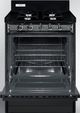 Summit® 24" Black Open Burner Freestanding Gas Range-2