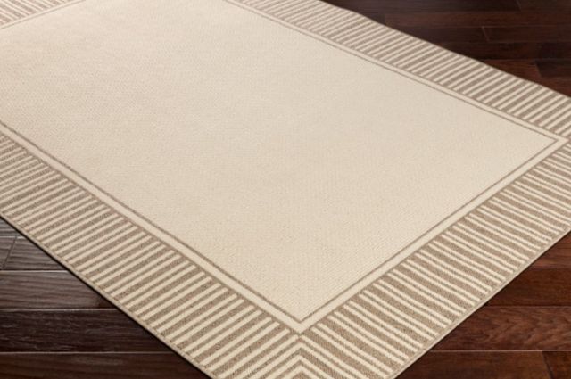 Surya Alfresco Beige/Brown 5'x8' Area Rug-1