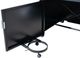 Enclover Outdoor RD Black Aluminum Firepit with Wind Guard and Cover-2