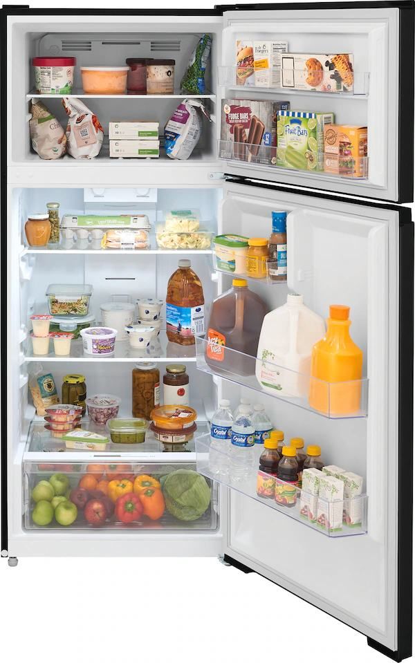 Frigidaire® 28" 16.0 Cu. Ft. Black Top Freezer Refrigerator -3