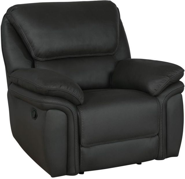 Coaster® Breton 3-Piece Dark Charcoal Reclining Living Room Set-3