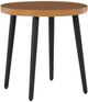Signature Design by Ashley® Horizon Hall Brown Aluminum Outdoor End Table with Black Base-0