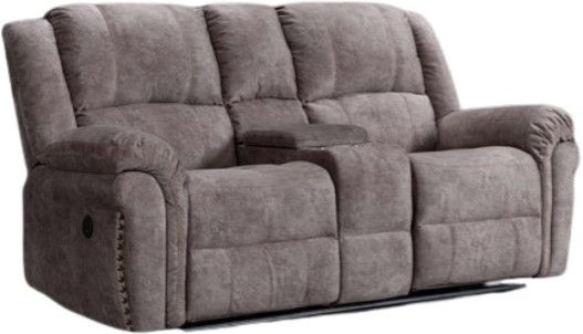 Milton Greens Stars Brown Power Recliner Loveseat-0