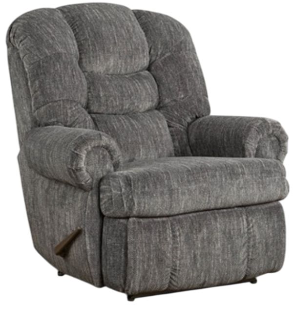 American Wholesale Furniture Bigmans Graphite Manual Recliner-0