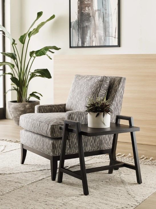 Hammary® Bessemer Blackstone Chairside Table-1