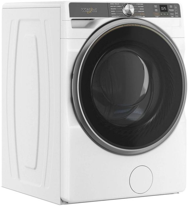 Whirlpool® 5.8 Cu. Ft. White Front Load Washer-2