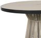 CabanaCoast® Customizable Cove Synthetic Fiber 36" Outdoor Round Coffee Table-2