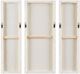 Olliix by Madison Park Gold Set of 3 Piece Gold Medallion 3D Design Canvas-5
