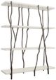 Century® Grand Tour Furniture Antique Black/White Etagere-0
