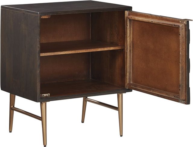 Signature Design by Ashley® Dorvale Brown Accent Cabinet-2