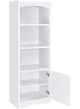 Coaster® Laughlin White Media Tower-1