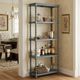 Crestview Collection Alden Gray Etagere-1