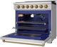 Thor Kitchen® Gordon Ramsay 36" Stainless Steel/Bronze Freestanding Pro Style Gas Range-4
