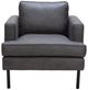 Zuo® Modern Decade Vintage Gray Armchair-2