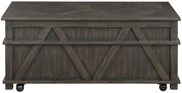 Homelegance® Lakeside Brown Lift Top Cocktail Table-2