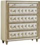 Coaster® Antonella Champagne/Camel Chest-0