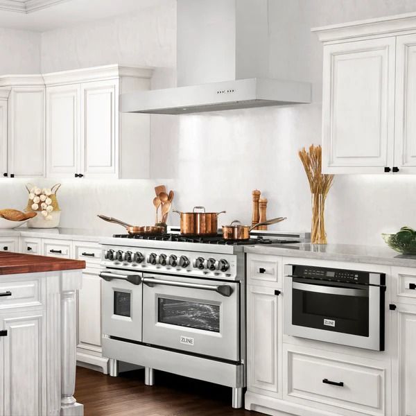 ZLINE 48" Stainless Steel Wall Mounted Range Hood-1