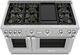 Thermador® Harmony® 48" Stainless Steel Pro Style Dual Fuel Range-1