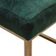 Moe's Home Collection Katie Dark Green Bench-4