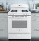GE® 30" White Freestanding Gas Range-1