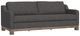 International Furniture Direct Samba Gray Sofa-0