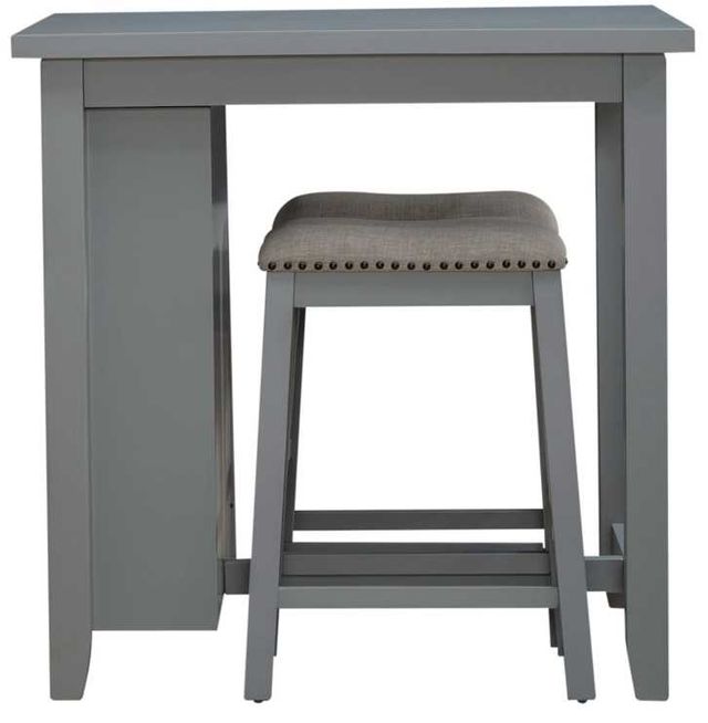 Liberty Furniture Brook Creek 3-Piece Gray Counter Set-2