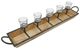 A & B Home Brown/Clear Tea Light Holder-2