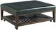 Hammary® Hidden Treasures Brown Rectangular Cocktail Ottoman-0
