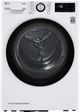 LG White Front Load Washer & Electric Dryer Laundry Pair-2