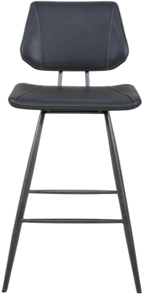 Modus Furniture Crossroads Vinson Cobalt Swivel Bar Stool-2