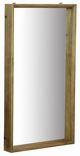 A & B Home Brown/Clear Rectangular Mirror-0