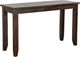 Sunny Designs™ Homestead Tobacco Leaf Sofa Table-0