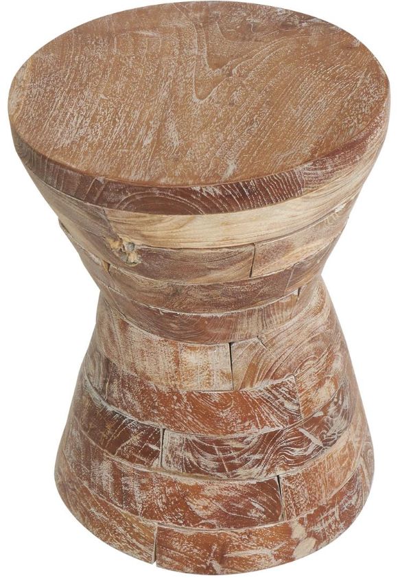 Deco Marche Brown Accent Table-1