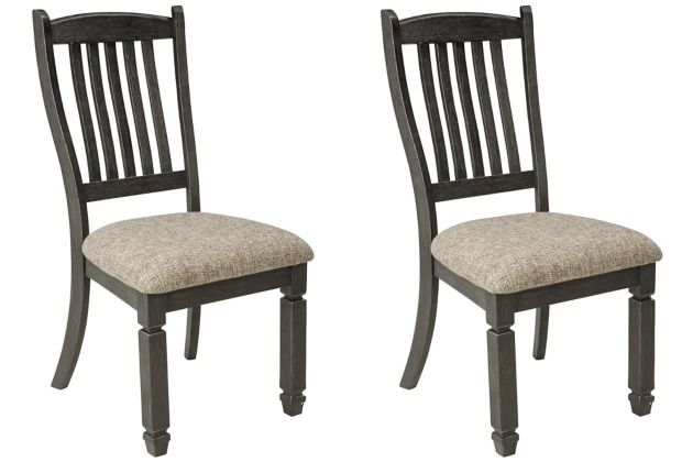 Signature Design by Ashley® Tyler Creek 2-Piece Black/Grayish Brown Dining Room Chair Set-0