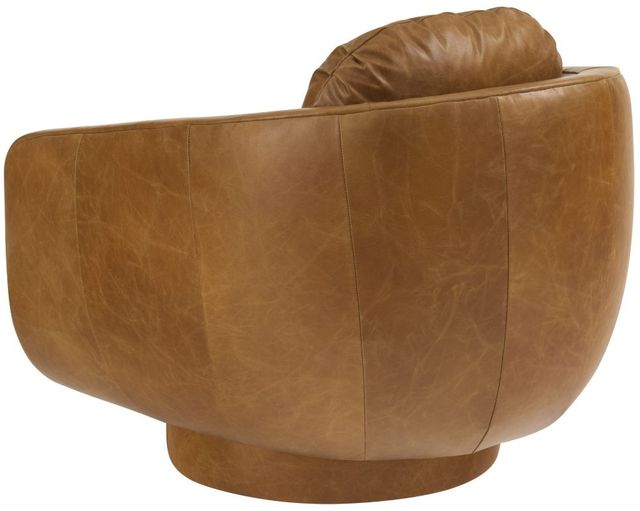 Lexington Home La Costa Bluewater Brown Leather Swivel Chair-1