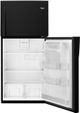 Whirlpool® 30 in. 19.2 Cu. Ft. Black Top Freezer Refrigerator-2
