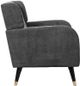 A & B Home Arlo Black/Gray Accent Chair -2