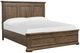 Magnussen Home® Adler Court Florentine Walnut King Panel Bed-0