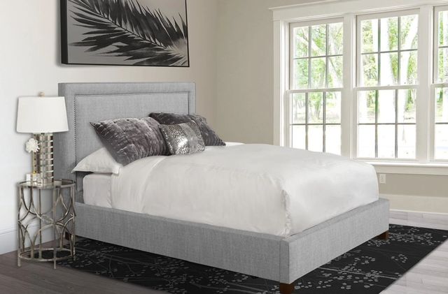 Parker House® Cody Mineral Gray King Panel Bed-1
