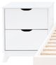 Powell® Portix 3-Piece White Twin Simple Bedroom Set-2