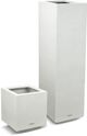 Le Present Squared White 12" Planter-1