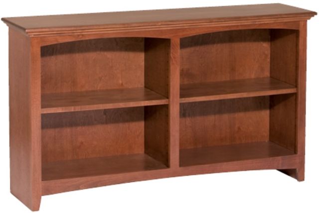 Whittier Wood® Furniture Customizable McKenzie 4-Shelf 48" Bookcase-0